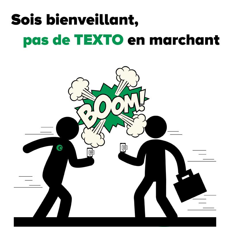 Bienveillant pas de texto