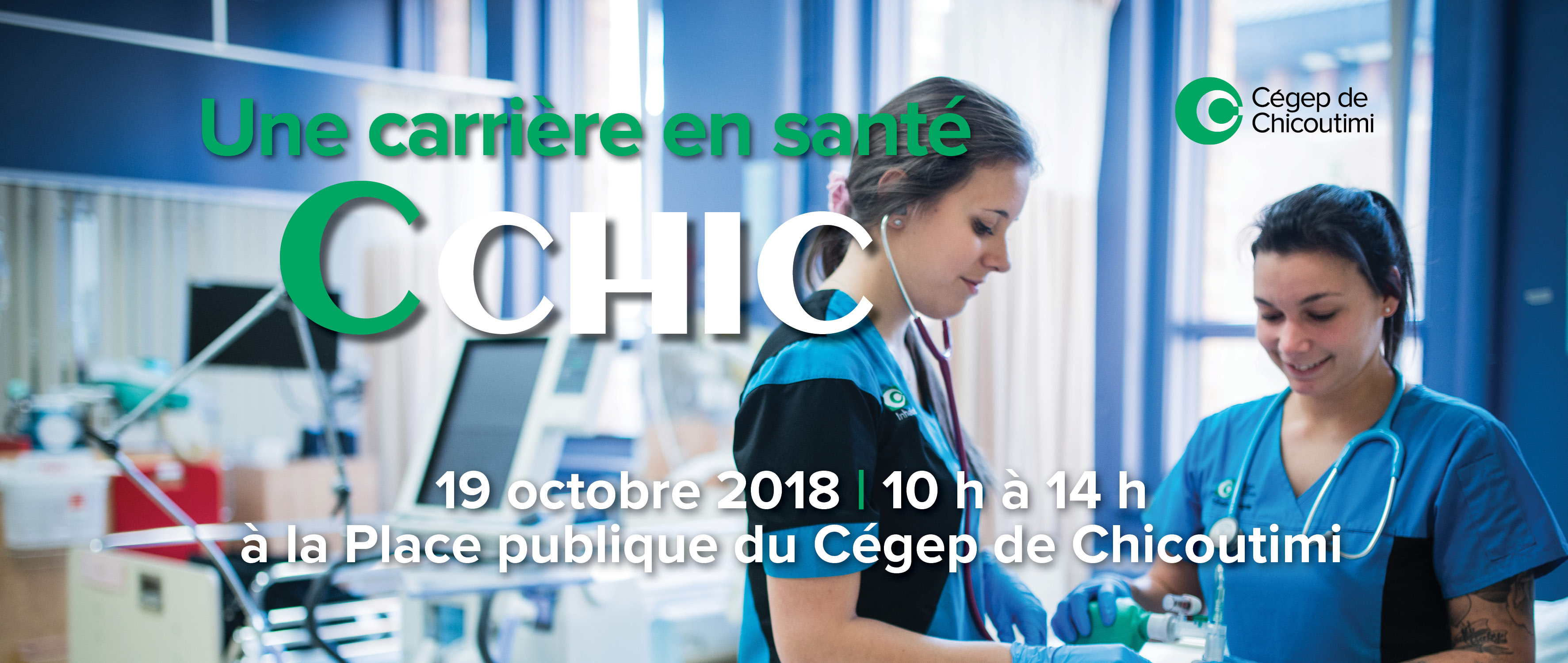 Une carrière en santé CCHIC est un salon régional dédié au recrutement et à la recherche d’emploi dans le domaine de la santé