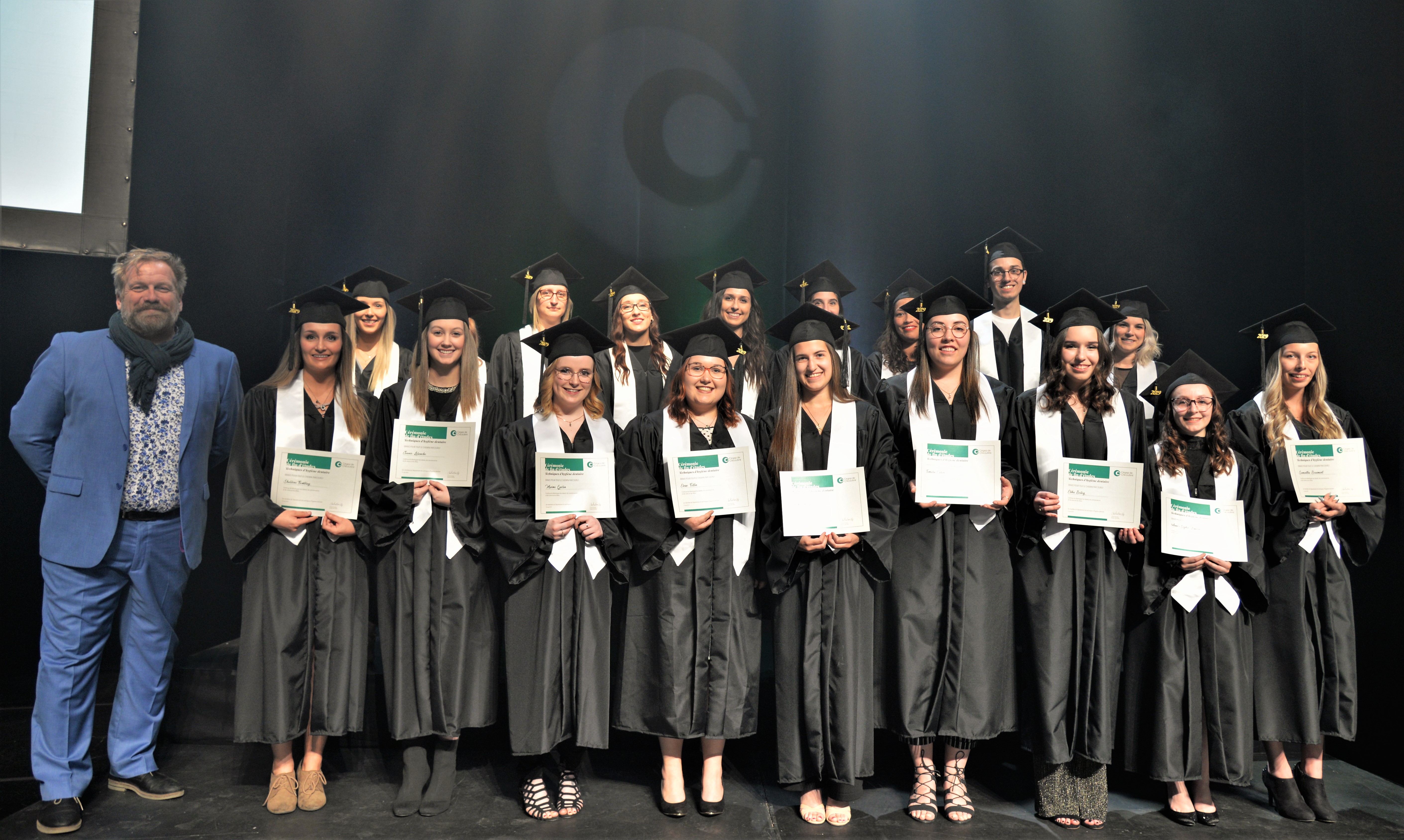 Photo portrait de la classe de dentition.